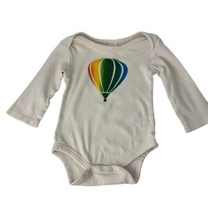 Colored Organics Hot Air Balloon One Piece 12-18M